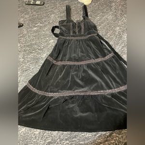 Vintage Velvet Dress
